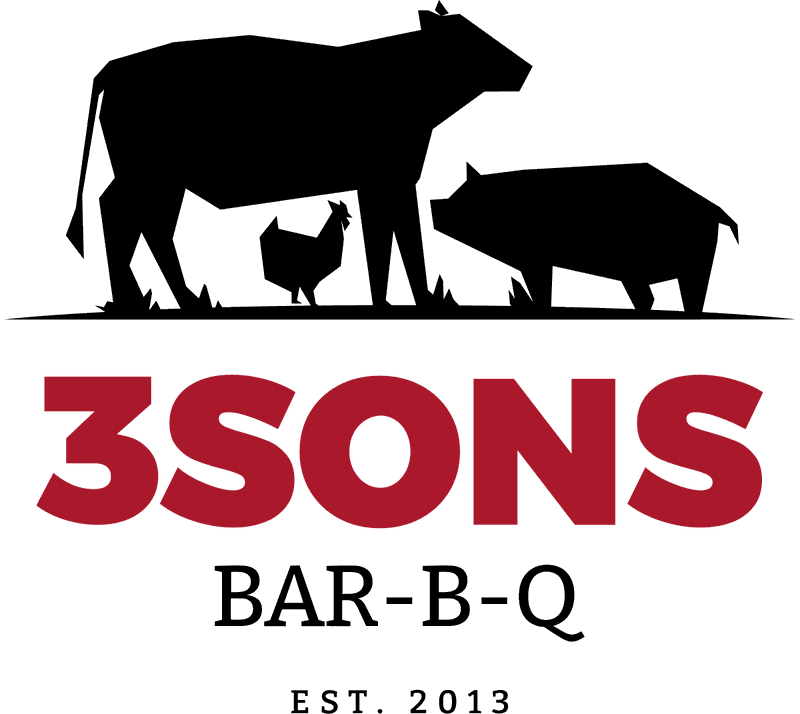 3 Sons Bar-B-Q logo