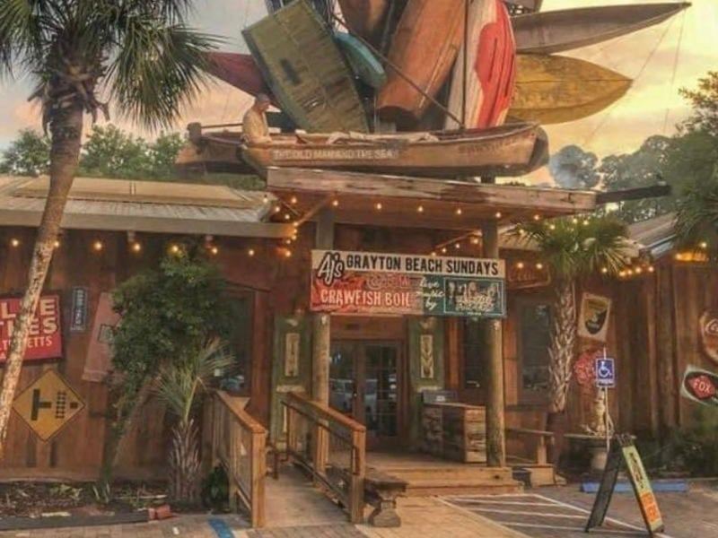 AJ’s Grayton Beach in Grayton Beach on Scenic Highway 30A