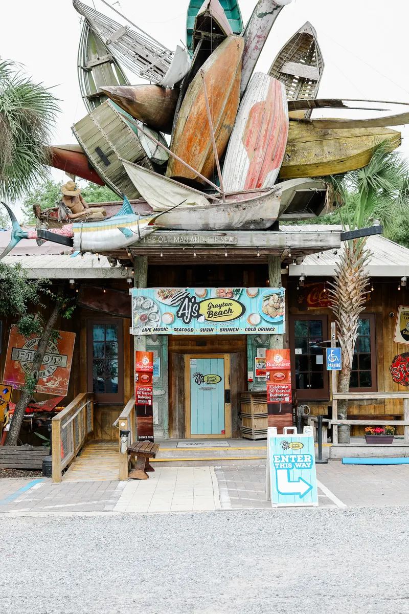 AJ’s Grayton Beach in Grayton Beach on Scenic Highway 30A