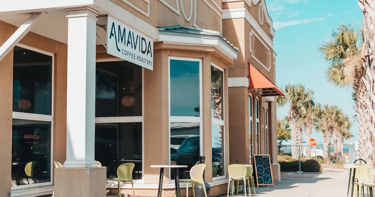 Amavida Coffee Roasters in Rosemary Beach on Scenic Highway 30A