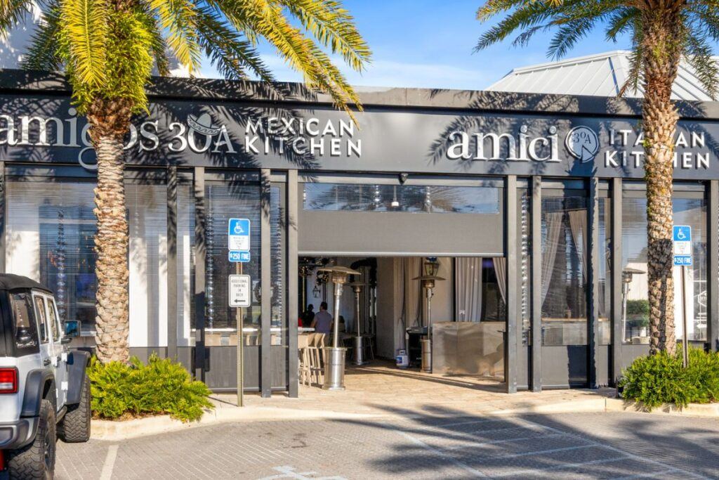 Amici 30A Italian Kitchen in Inlet Beach on Scenic Highway 30A