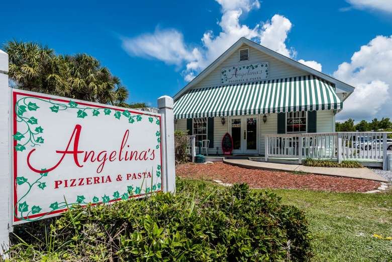 Angelina’s Pizzeria & Pasta in Seagrove Beach on Scenic Highway 30A