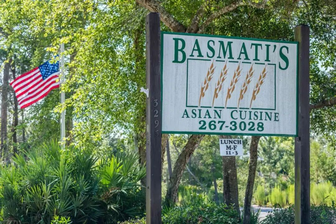 Basmati’s Asian Cuisine in Blue Mountain Beach on Scenic Highway 30A