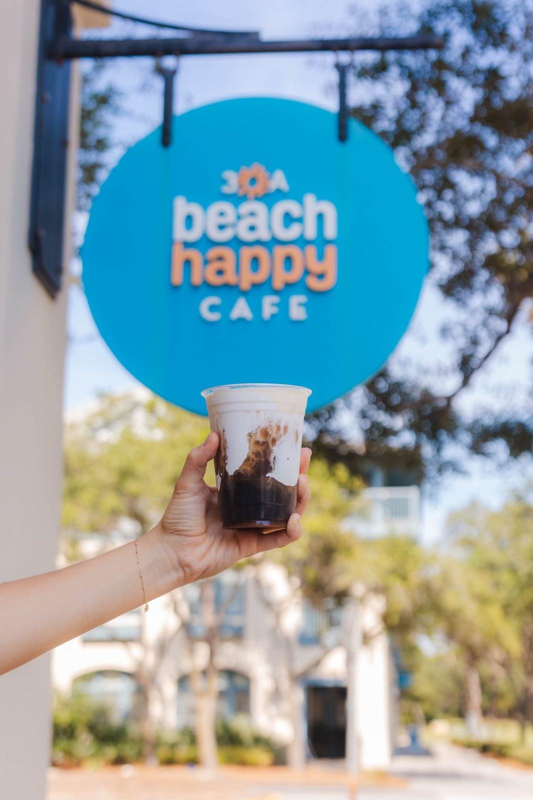 Beach Happy Cafe in WaterColor on Scenic Highway 30A