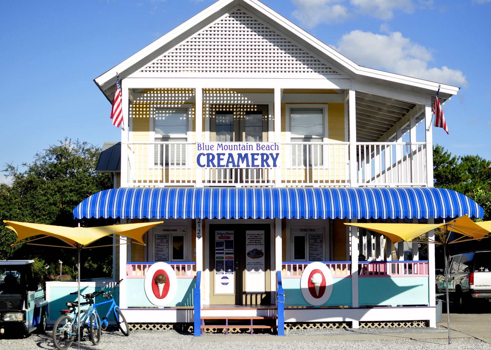 Blue Mountain Beach Creamery in Blue Mountain Beach on Scenic Highway 30A