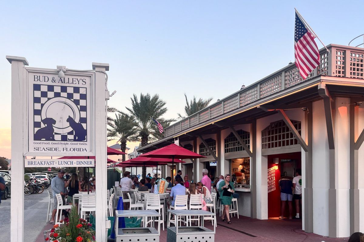 Bud & Alley’s in Seaside on Scenic Highway 30A