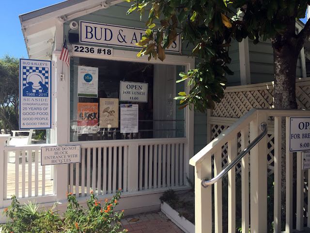 Bud & Alley’s in Seaside on Scenic Highway 30A
