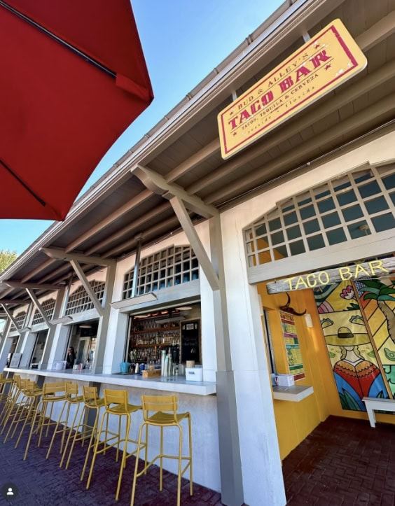 Bud & Alley’s Taco Bar in Seaside on Scenic Highway 30A