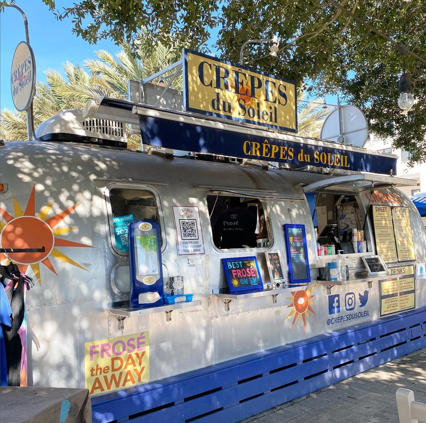 Crepes du Soleil in Seaside on Scenic Highway 30A