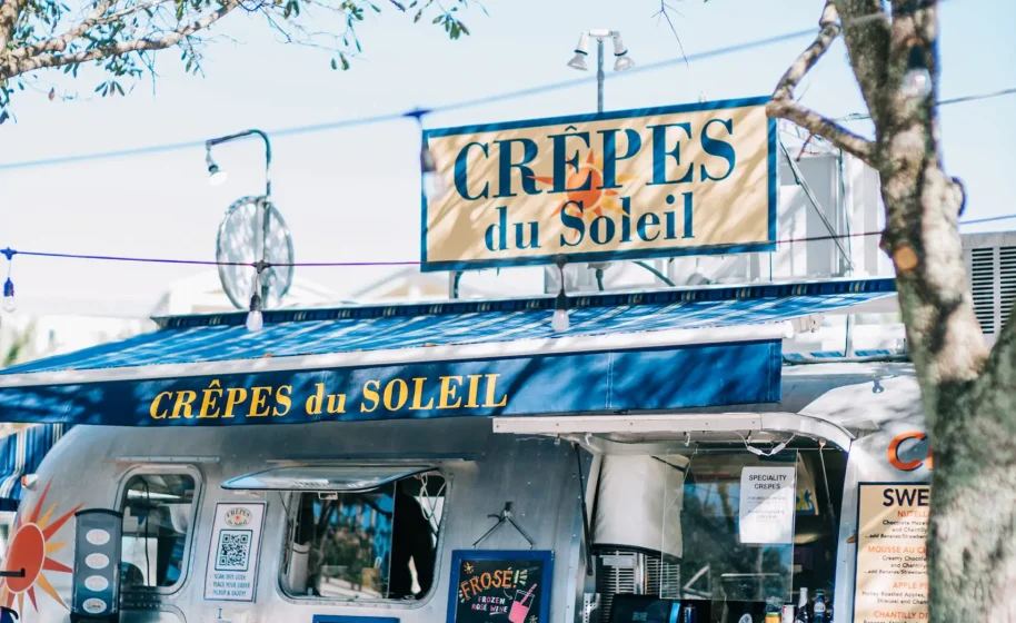 Crepes du Soleil in Seaside on Scenic Highway 30A