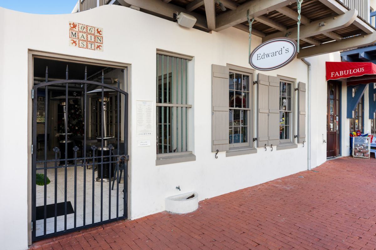 Edward’s Fine Food & Wine in Rosemary Beach on Scenic Highway 30A