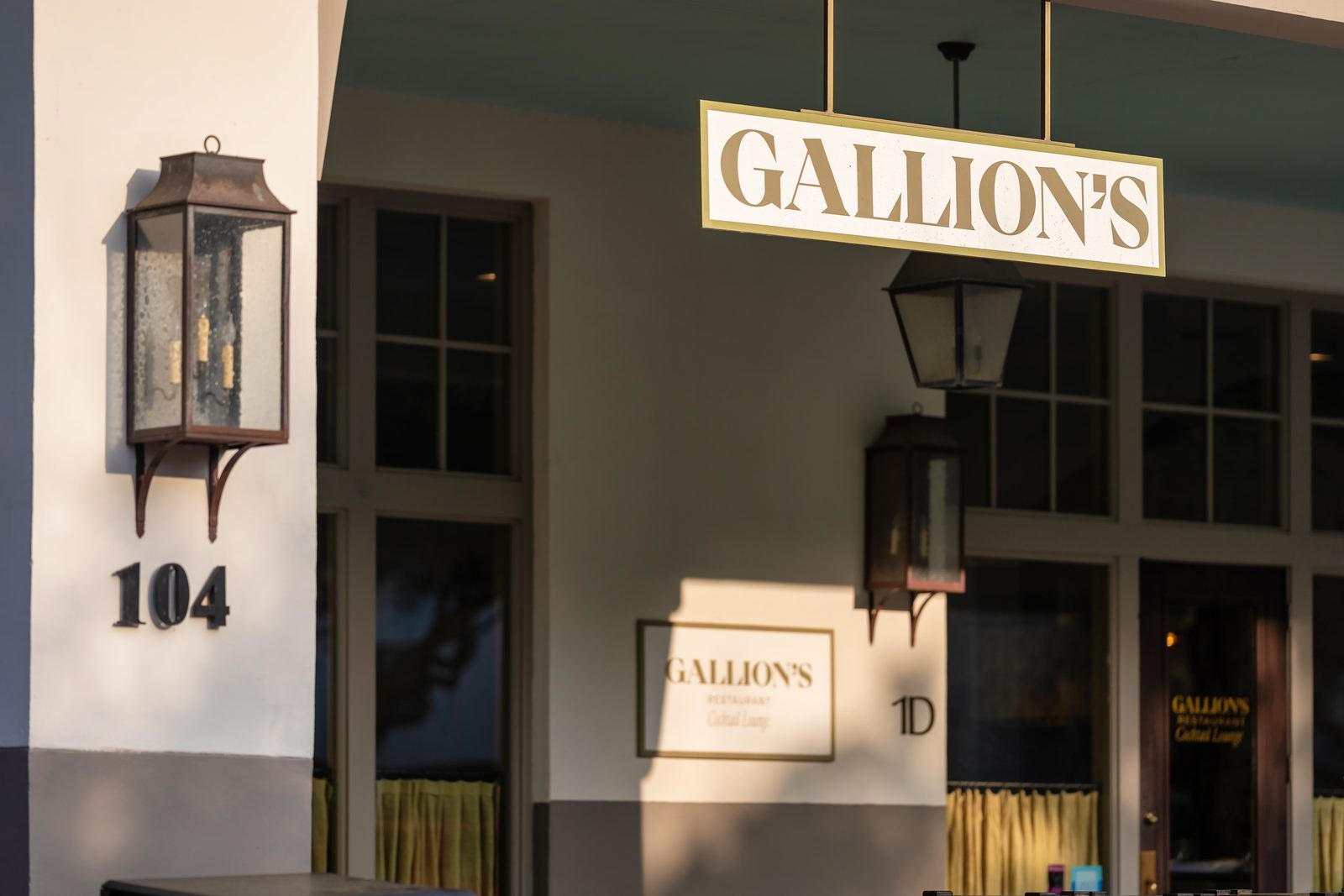 Gallion’s in Rosemary Beach on Scenic Highway 30A