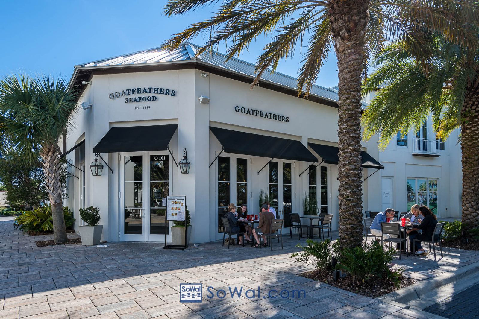Goatfeathers Seafood Market in Inlet Beach on Scenic Highway 30A