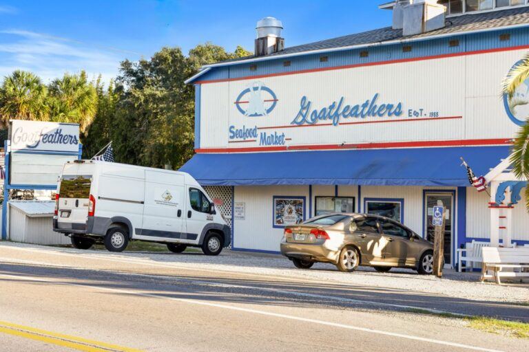 Goatfeathers Seafood Restaurant in Dune Allen Beach on Scenic Highway 30A