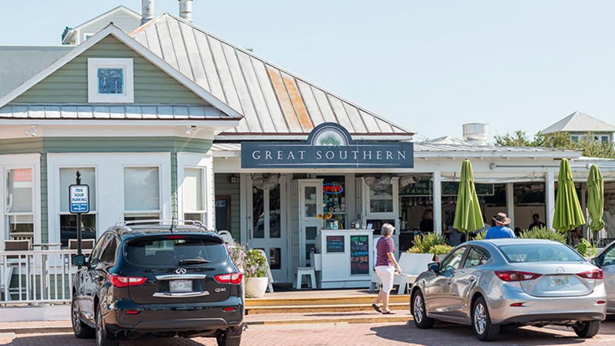 Great Southern Cafe in Seaside on Scenic Highway 30A