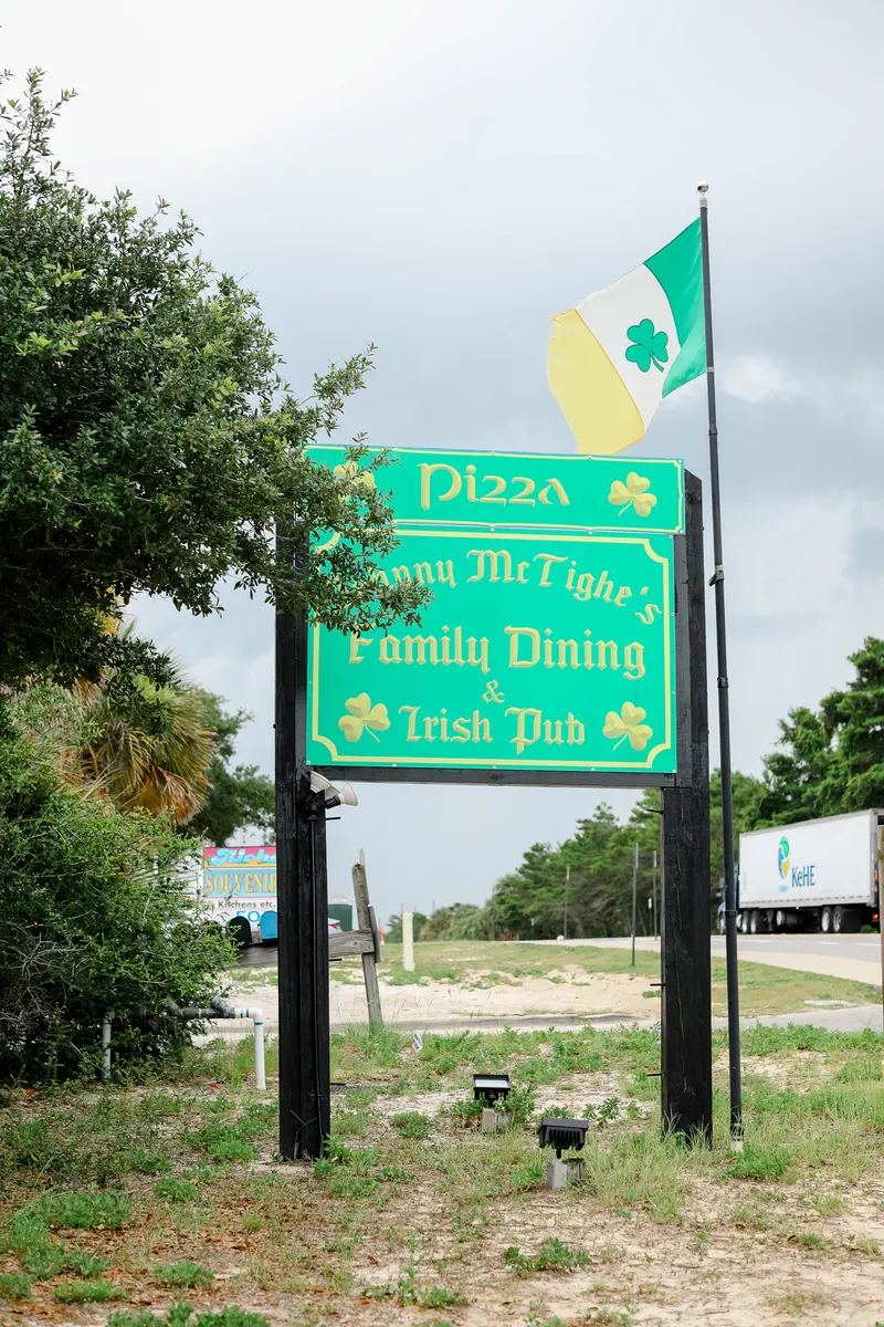 Johnny McTighe’s Irish Pub in Blue Mountain Beach on Scenic Highway 30A