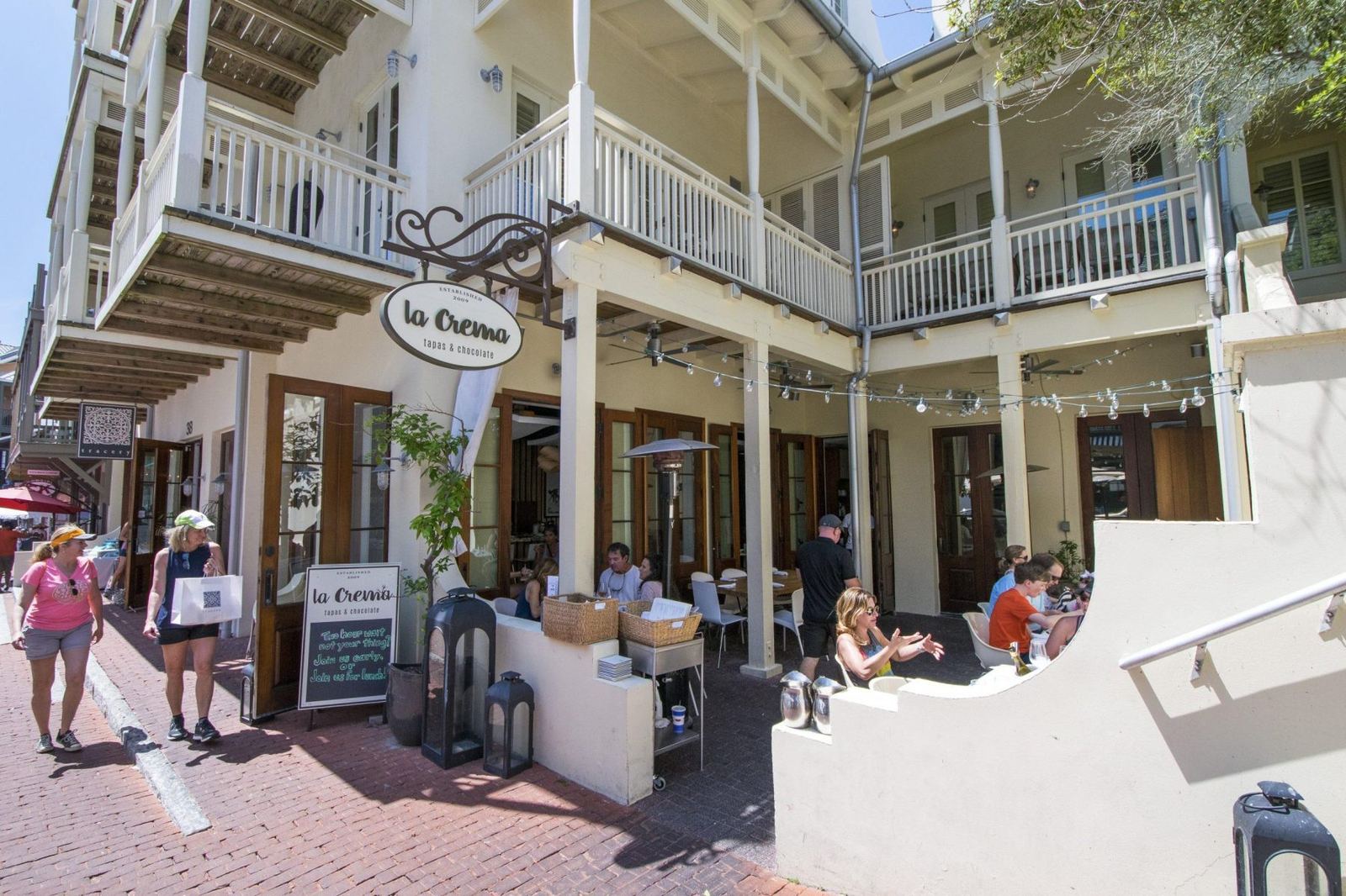 La Crema Tapas & Chocolate in Rosemary Beach on Scenic Highway 30A