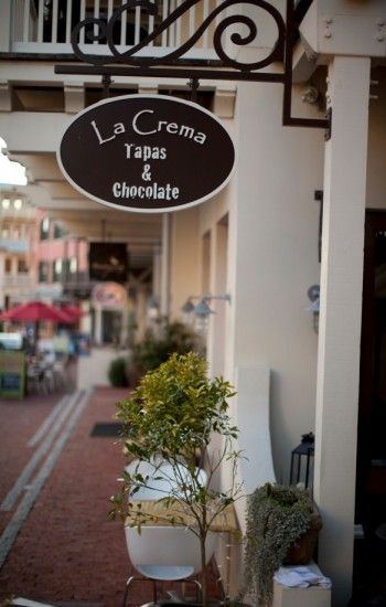 La Crema Tapas & Chocolate in Rosemary Beach on Scenic Highway 30A
