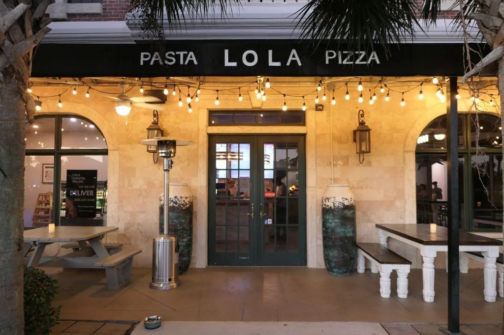 Lola Coastal Italian in Seacrest on Scenic Highway 30A
