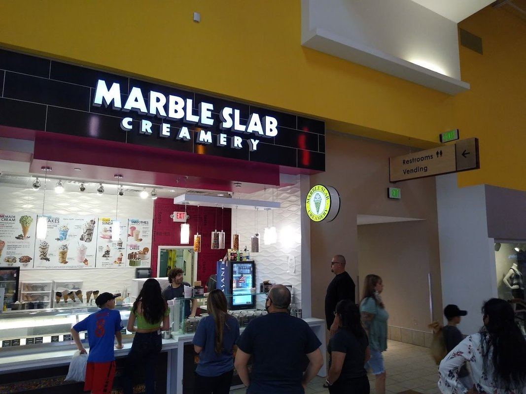 Marble Slab Creamery in Inlet Beach on Scenic Highway 30A