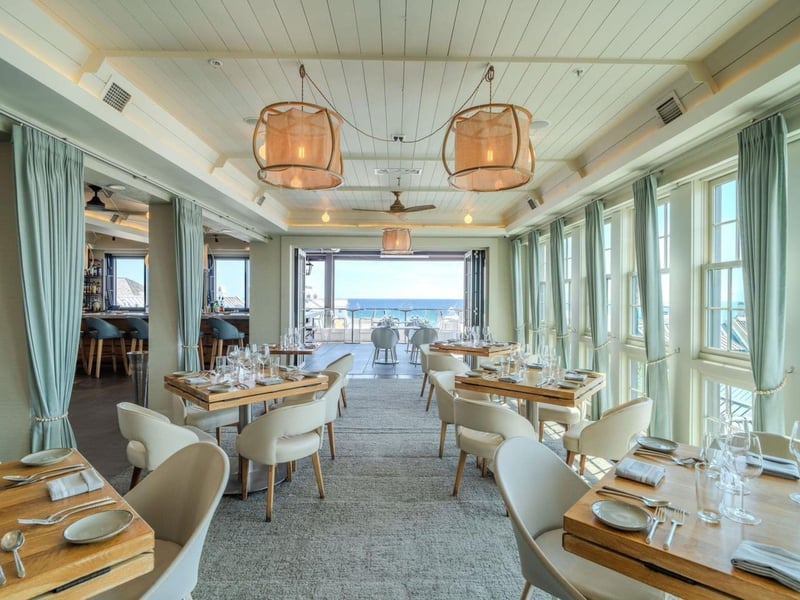 Pescado Seafood Grill & Rooftop Bar in Rosemary Beach on Scenic Highway 30A