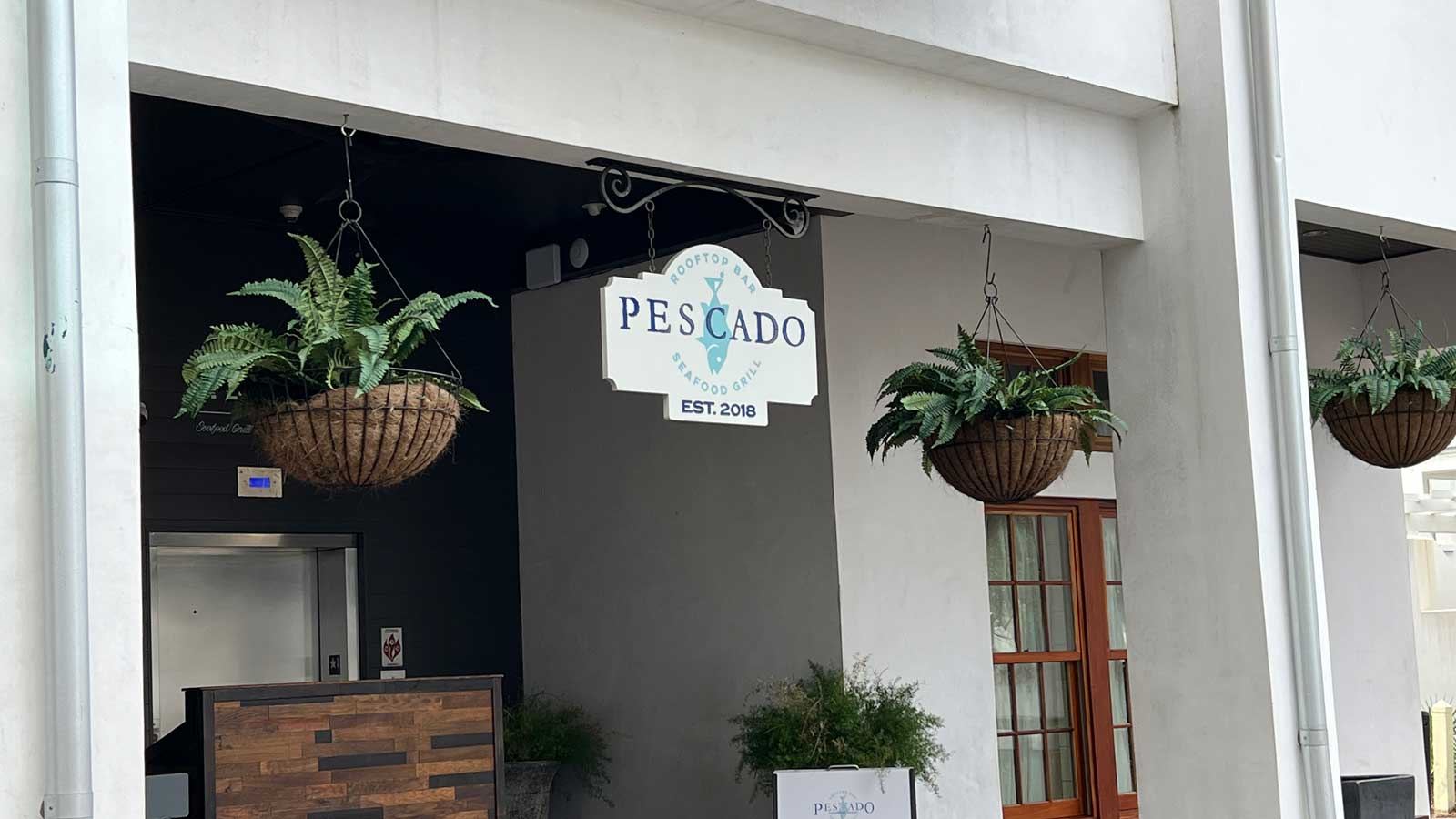 Pescado Seafood Grill & Rooftop Bar in Rosemary Beach on Scenic Highway 30A