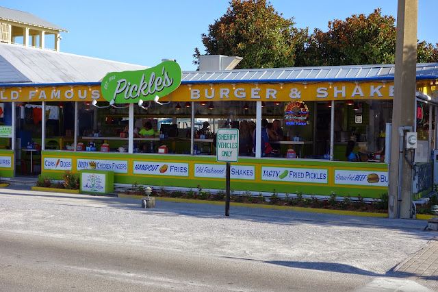 Pickle’s Burger and Shake in Seaside on Scenic Highway 30A