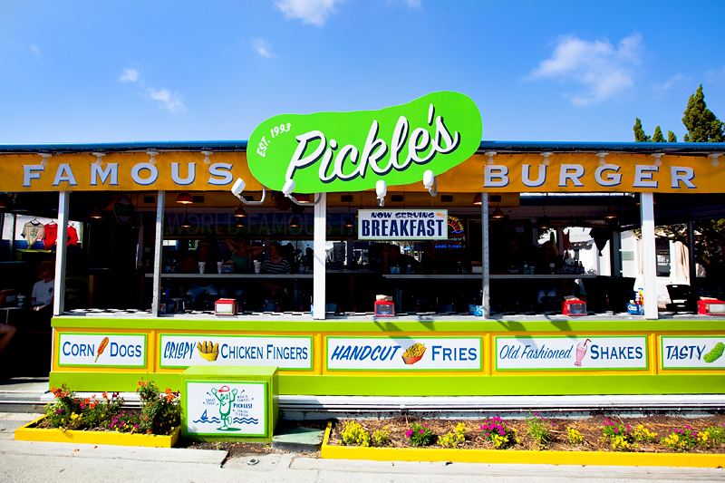 Pickle’s Burger and Shake in Seaside on Scenic Highway 30A