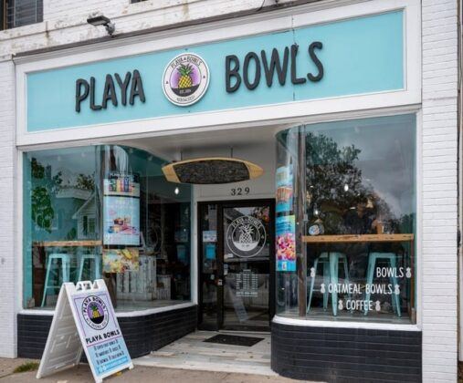Playa Bowls in Rosemary Beach on Scenic Highway 30A
