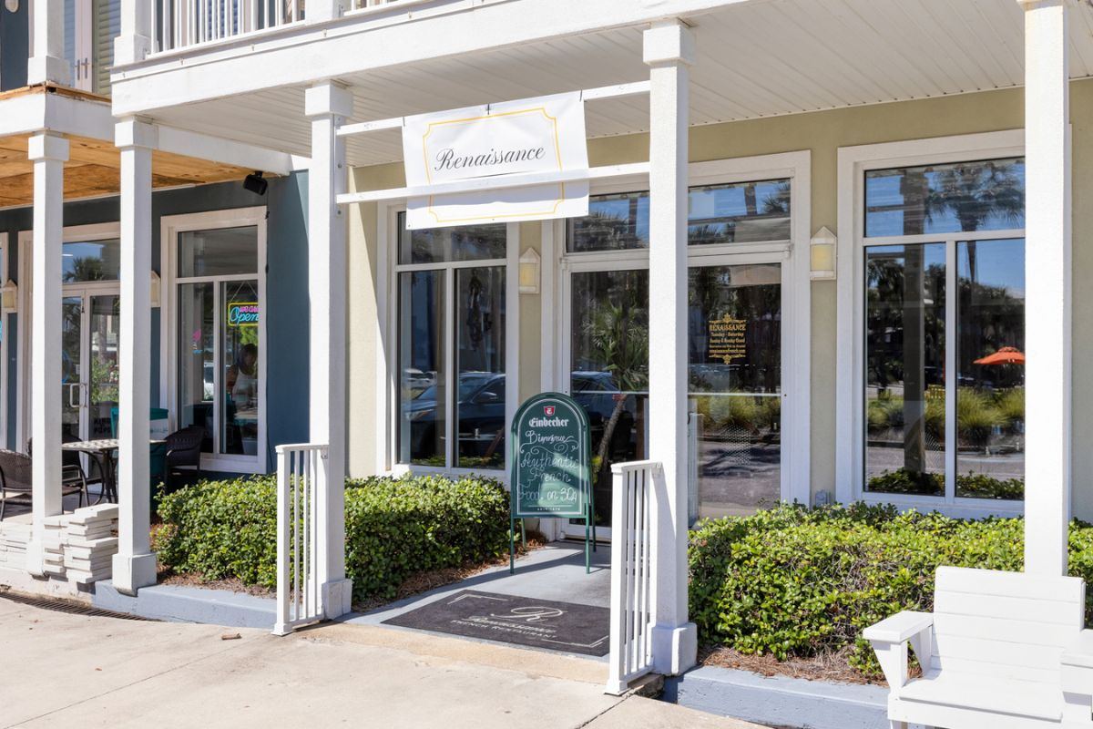 Renaissance French Restaurant in Gulf Place on Scenic Highway 30A