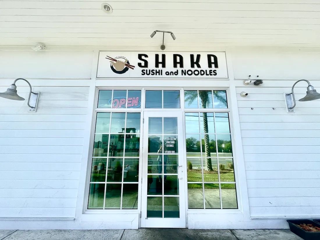 Shaka Sushi in Inlet Beach on Scenic Highway 30A