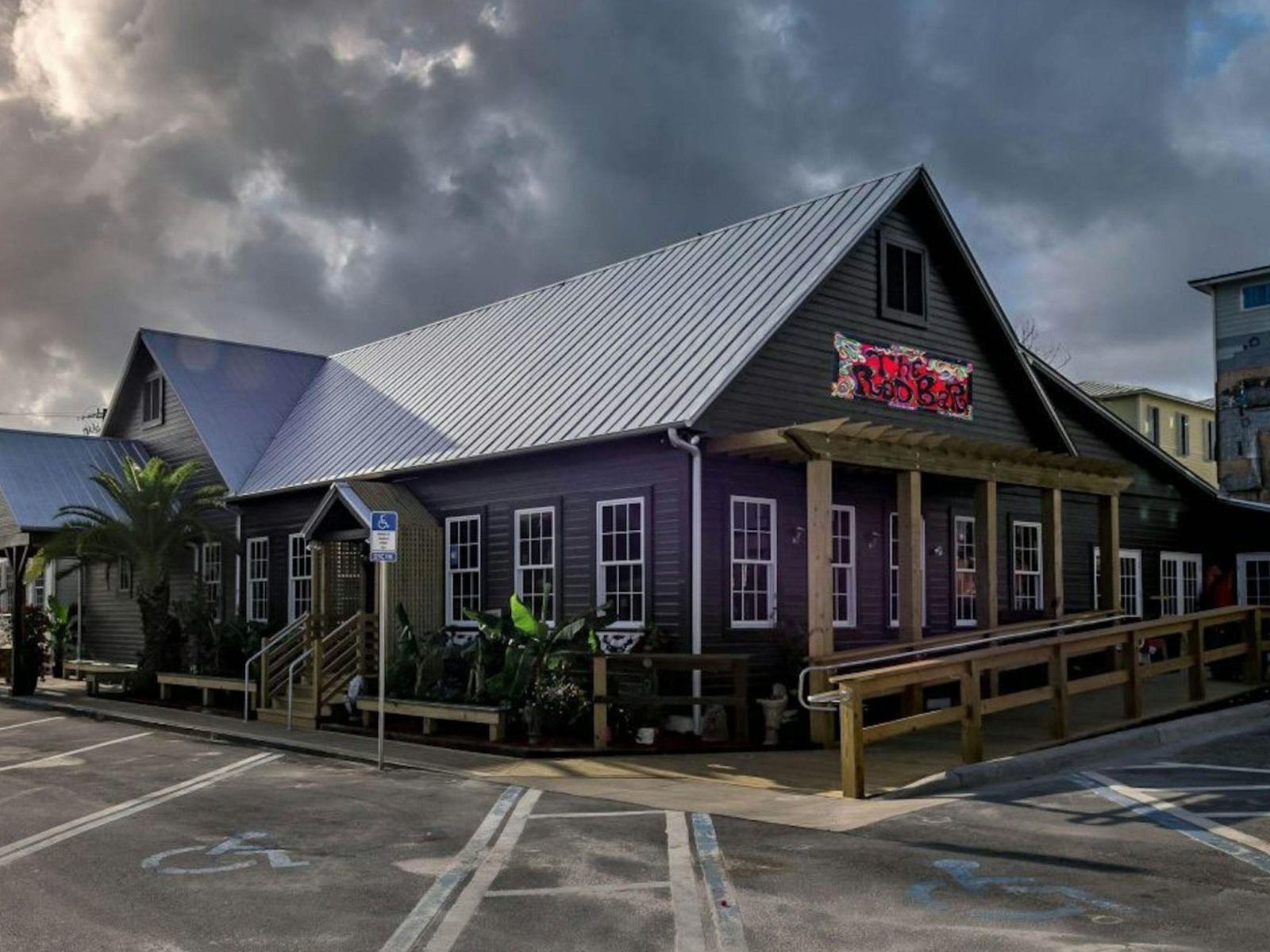 The Red Bar in Grayton Beach on Scenic Highway 30A