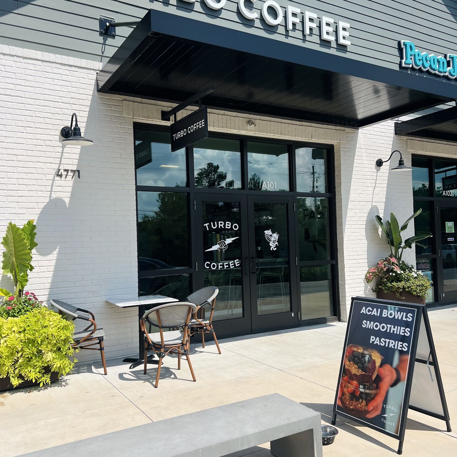 Turbo Coffee in Seagrove Beach on Scenic Highway 30A