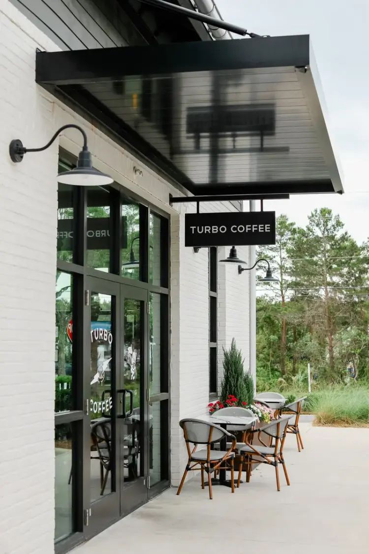Turbo Coffee in Seagrove Beach on Scenic Highway 30A