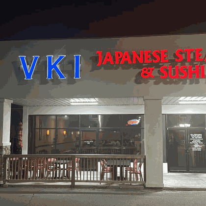VKI Japanese Steak House & Sushi logo